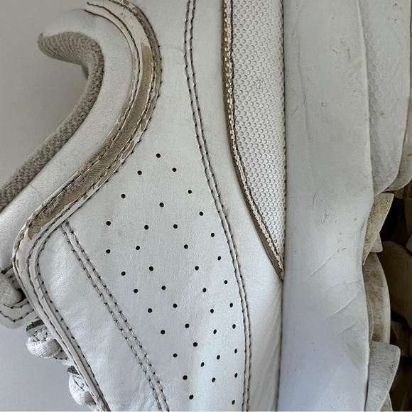 Fila Disruptor 2 White Leather Chunky Platform Sneakers Size 7.5 - Picture 8 of 8